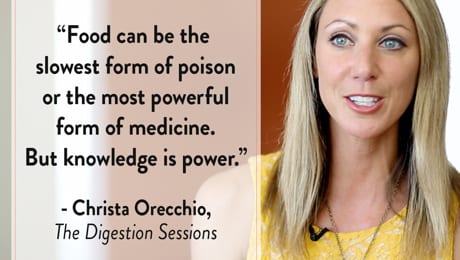 Christa Orecchio digestion sessions knowledge