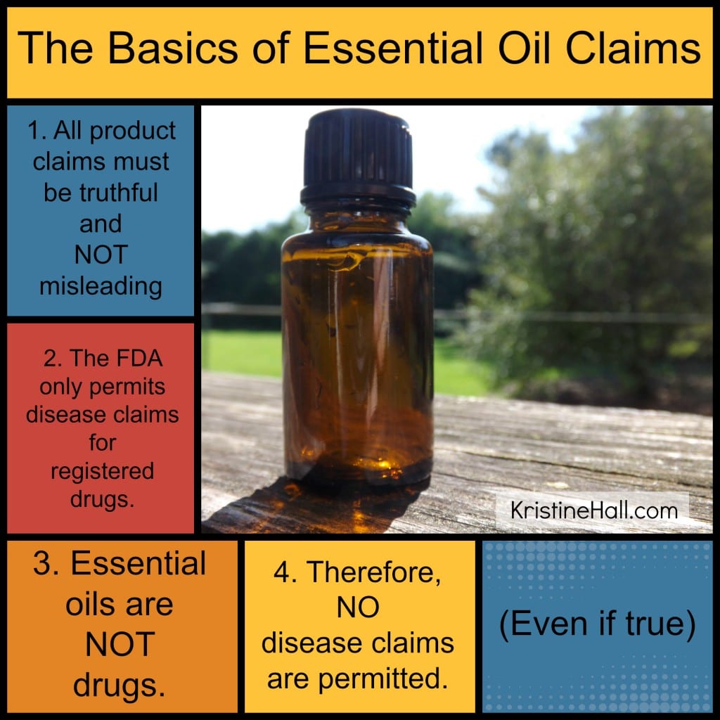 basics of essential oil claims